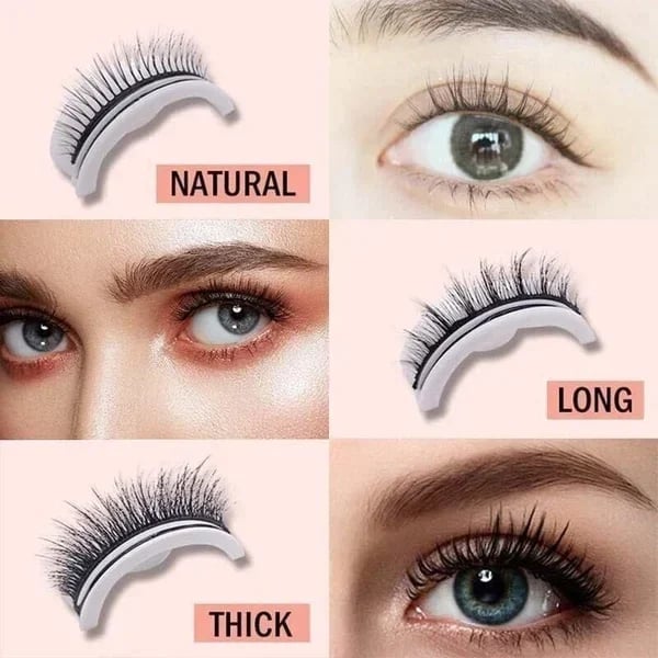 🔥LAST DAY - BUY 1 GET 1 FREE🔥🎉Reusable Adhesive Eyelashes!